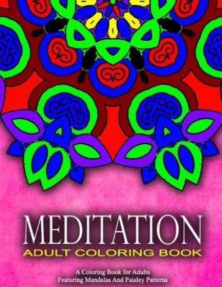 Kniha MEDITATION ADULT COLORING BOOKS - Vol.18: women coloring books for adults Jangle Charm