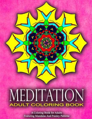Könyv MEDITATION ADULT COLORING BOOKS - Vol.20: women coloring books for adults Jangle Charm