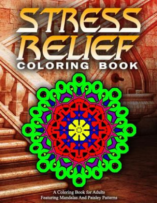 Könyv STRESS RELIEF COLORING BOOK Vol.20: adult coloring books best sellers for women Jangle Charm