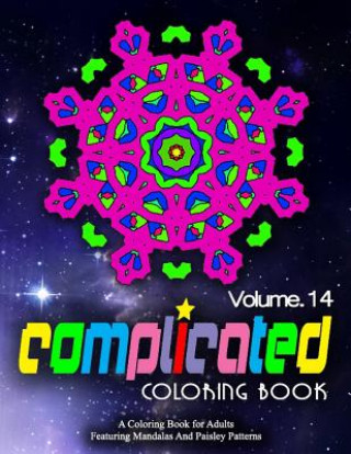 Carte COMPLICATED COLORING BOOKS - Vol.14: women coloring books for adults Jangle Charm