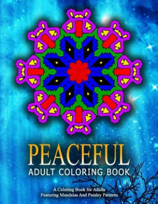 Könyv PEACEFUL ADULT COLORING BOOK - Vol.17: relaxation coloring books for adults Jangle Charm