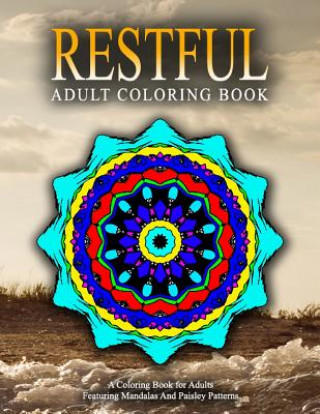 Könyv RESTFUL ADULT COLORING BOOKS - Vol.11: relaxation coloring books for adults Jangle Charm