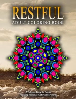 Kniha RESTFUL ADULT COLORING BOOKS - Vol.16: relaxation coloring books for adults Jangle Charm