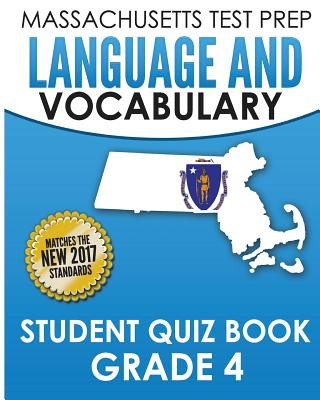 Carte Massachusetts Test Prep Language & Vocabulary Student Quiz Book Grade 4 Test Master Press Massachusetts