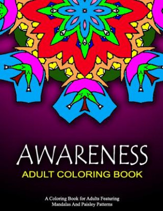 Könyv AWARENESS ADULT COLORING BOOKS - Vol.14: relaxation coloring books for adults Jangle Charm