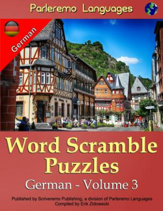 Kniha Parleremo Languages Word Scramble Puzzles German - Volume 3 Erik Zidowecki