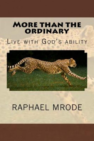 Buch More than the ordinary Dr Raphael Mrode