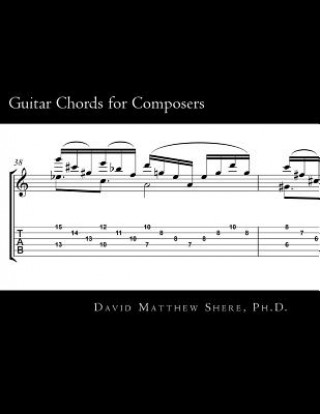 Kniha Guitar Chords for Composers David Matthew Shere Ph D