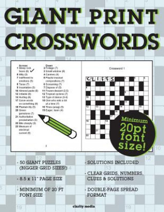 Carte Giant Print Crosswords Clarity Media