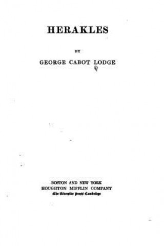 Libro Herakles George Cabot Lodge