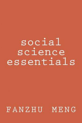 Book Social Science Essentials Fanzhu Meng