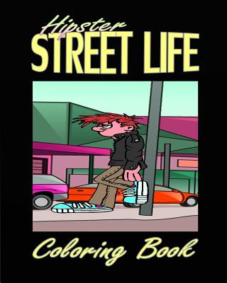 Książka Hipster Street Life (Coloring Book) Jenny Martel