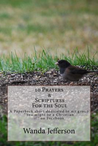 Carte 10 Prayers & Scriptures for the soul: A Paperback short dedicated to my group "You might be a Christian If" on Facebook including Bonus Prayers & Scri Wanda Jefferson