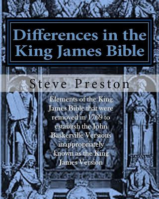 Livre Differences in the King James Bible: Baskerville Version Limitations Steve Preston