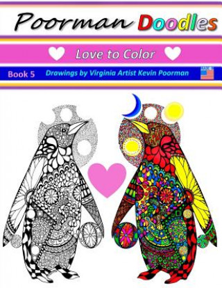 Libro Poorman Doodles 5: Love to Color J Kevin Poorman