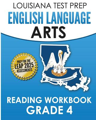 Könyv LOUISIANA TEST PREP English Language Arts Reading Workbook Grade 4: Covers the Literature and Informational Text Reading Standards Test Master Press Louisiana