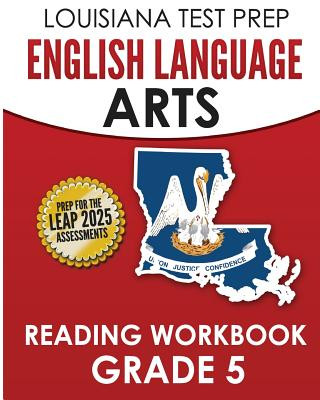 Könyv LOUISIANA TEST PREP English Language Arts Reading Workbook Grade 5: Covers the Literature and Informational Text Reading Standards Test Master Press Louisiana