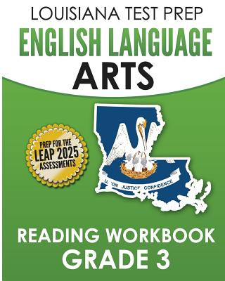 Könyv LOUISIANA TEST PREP English Language Arts Reading Workbook Grade 3: Covers the Literature and Informational Text Reading Standards Test Master Press Louisiana