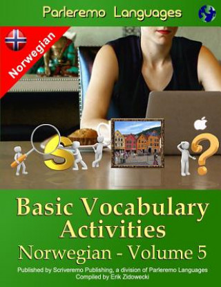 Book Parleremo Languages Basic Vocabulary Activities Norwegian - Volume 5 Erik Zidowecki