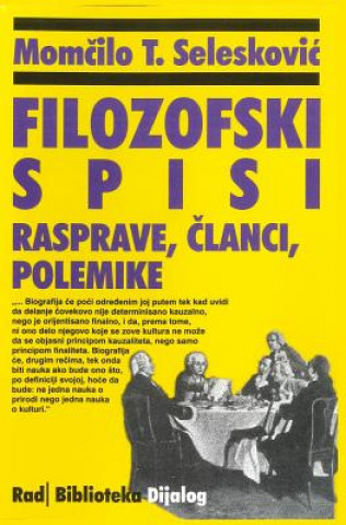 Carte Filozofski Spisi Momcilo Seleskovic