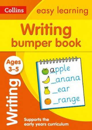 Книга Writing Bumper Book Ages 3-5 Collins Easy Learning