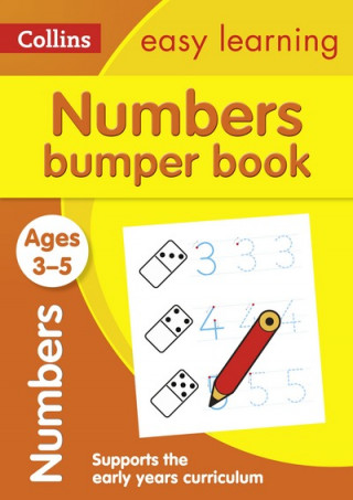 Book Numbers Bumper Book Ages 3-5 Collins Easy Learning