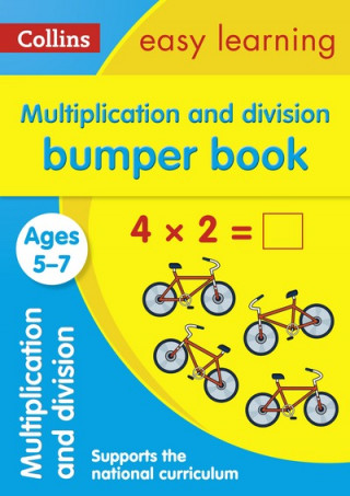 Kniha Multiplication and Division Bumper Book Ages 5-7 Collins Easy Learning