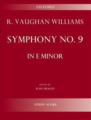 Knjiga Symphony No. 9 Ralph Vaughan Williams
