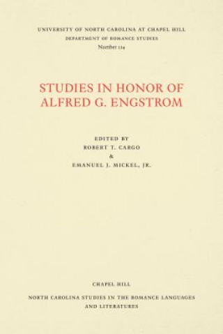 Книга Studies in Honor of Alfred G. Engstrom Robert T. Cargo