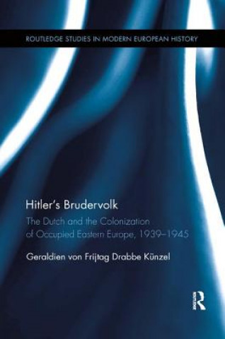 Kniha Hitler's Brudervolk Von Frijtag Drabbe Kunzel