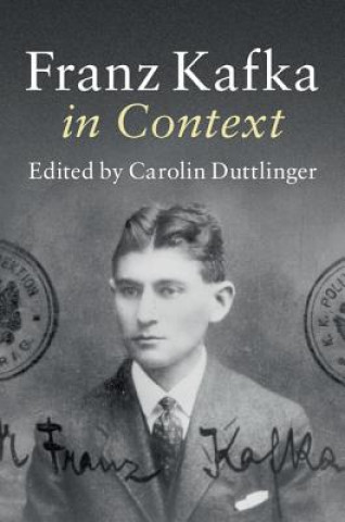 Carte Franz Kafka in Context Carolin Duttlinger