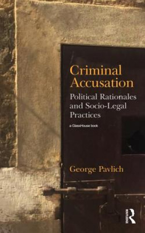 Книга Criminal Accusation PAVLICH