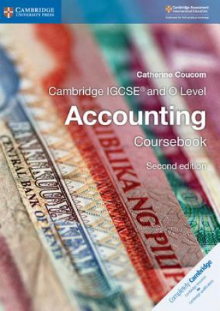 Könyv Cambridge IGCSE (R) and O Level Accounting Coursebook Catherine Coucom