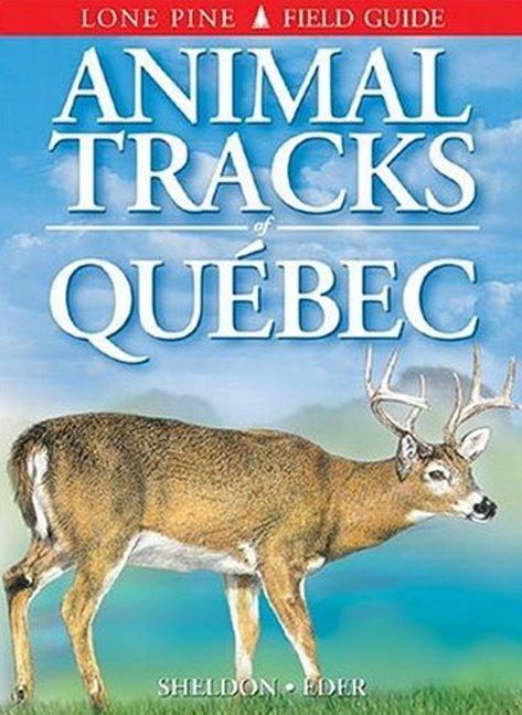 Carte Animal Tracks of Quebec Ian Sheldon