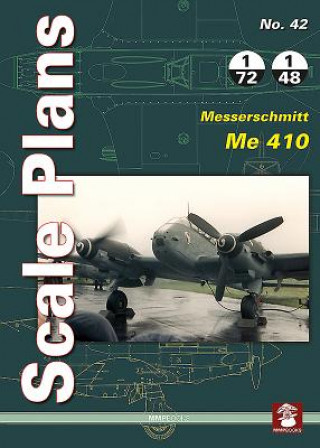 Kniha Scale Plans 42: Messerschmitt Me 410 DARIUSZ ILLU KARAS
