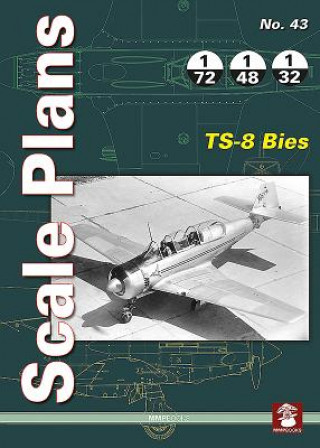 Libro Scale Plans 43: PZL TS-8 Bies DARIUSZ ILLU KARAS