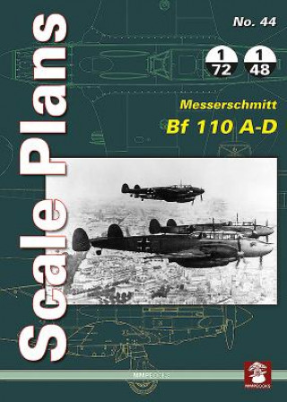 Kniha Messerschmitt Bf 110 A-D MACIEJ NOSZCZAK