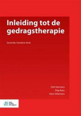 Kniha Inleiding tot de gedragstherapie Dirk Hermans