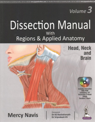 Kniha Dissection Manual with Regions & Applied Anatomy Mercy Navis