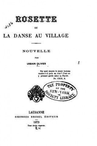 Book Rosette, ou, La danse au village, nouvelle Urbain Olivier