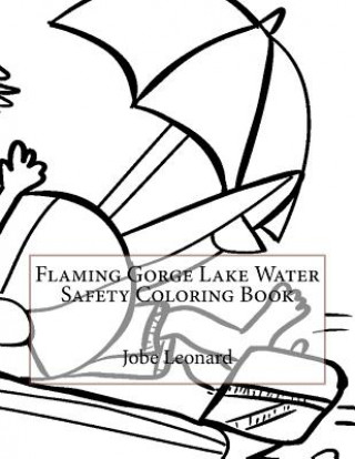 Carte Flaming Gorge Lake Water Safety Coloring Book Jobe Leonard
