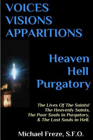 Carte VOICES VISIONS APPARITIONS Heaven Hell Purgatory: The Lives Of The Saints Michael Freze