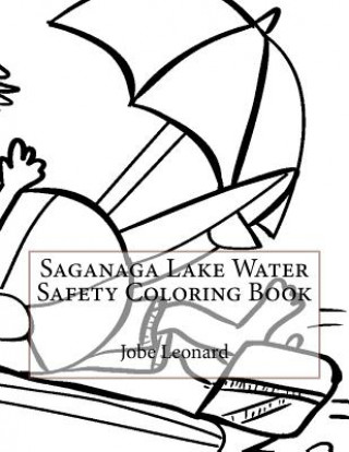 Carte Saganaga Lake Water Safety Coloring Book Jobe Leonard