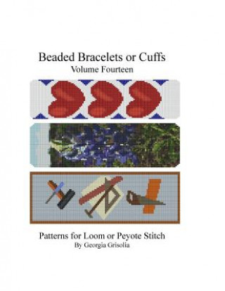 Könyv Beaded Bracelets or Cuffs: Bead Patterns by GGsDesigns Georgia Grisolia