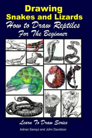 Könyv Drawing Snakes and Lizards - How to Draw Reptiles For the Beginner John Davidson