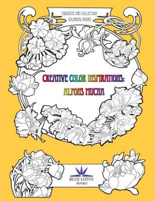 Kniha Creative Color Inspirations: Alfons Mucha Da Zain