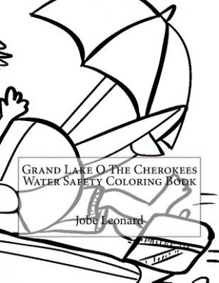 Carte Grand Lake O The Cherokees Water Safety Coloring Book Jobe Leonard