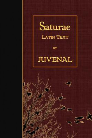 Książka Saturae: Latin Text Juvenal