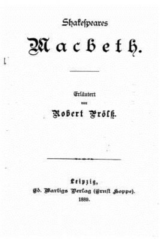 Boek Shakespeares Macbeth Robert Prolss