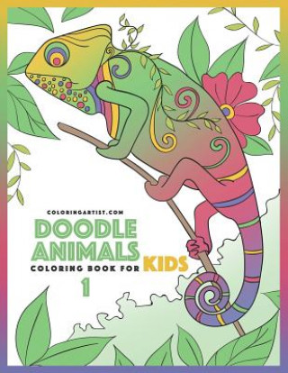 Carte Doodle Animals Coloring Book for Kids 1 Nick Snels